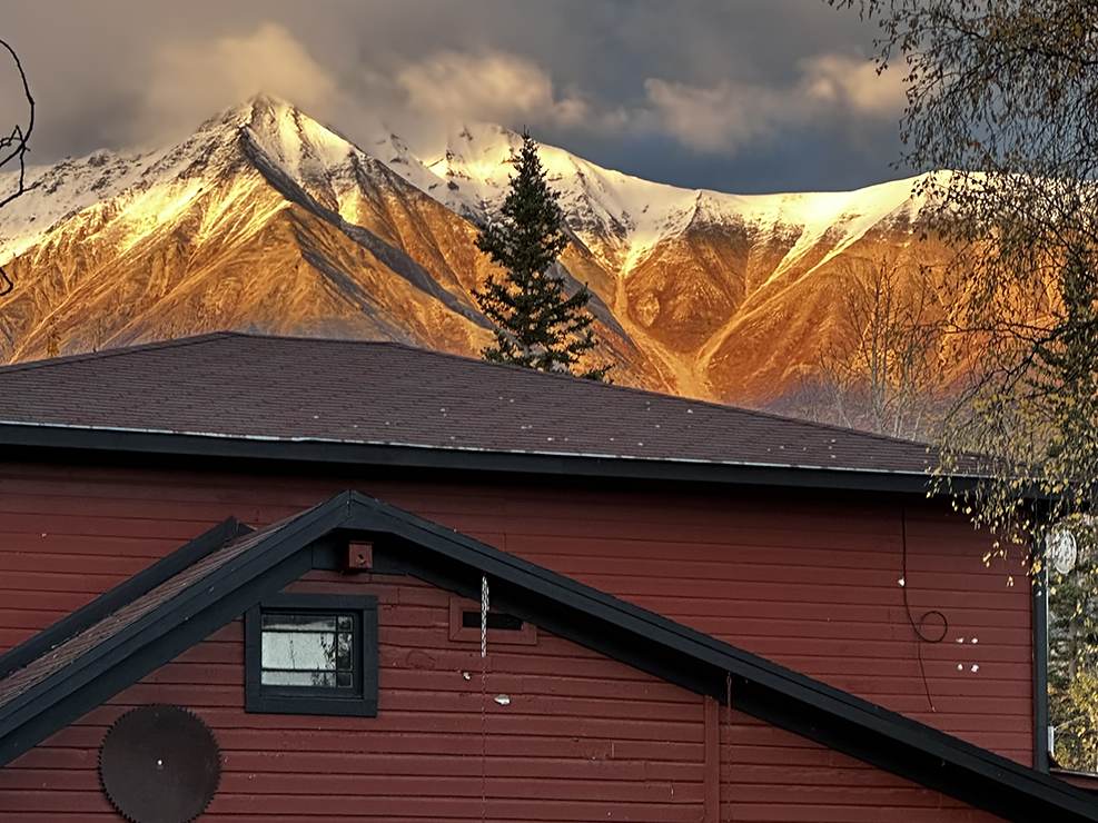 Lancaster's is surrounded by mountains